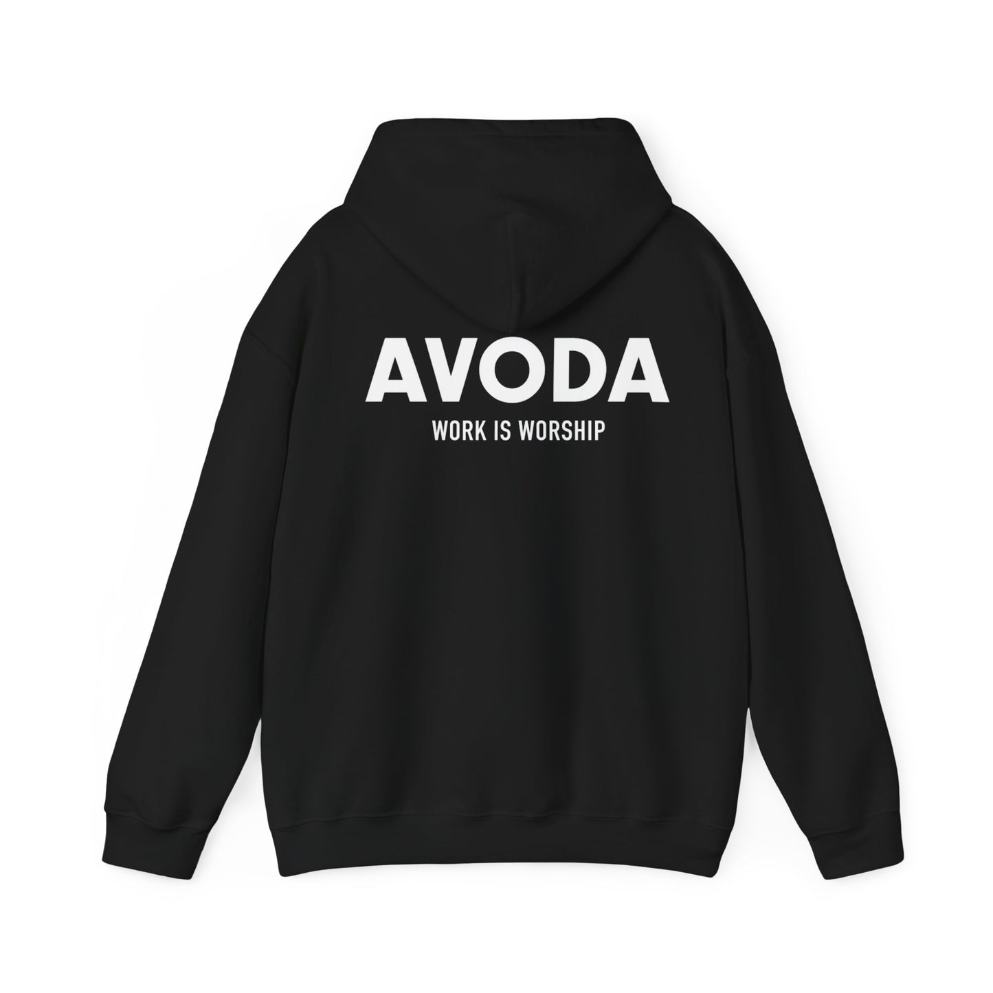 Black Avoda Hoodie - Foundations