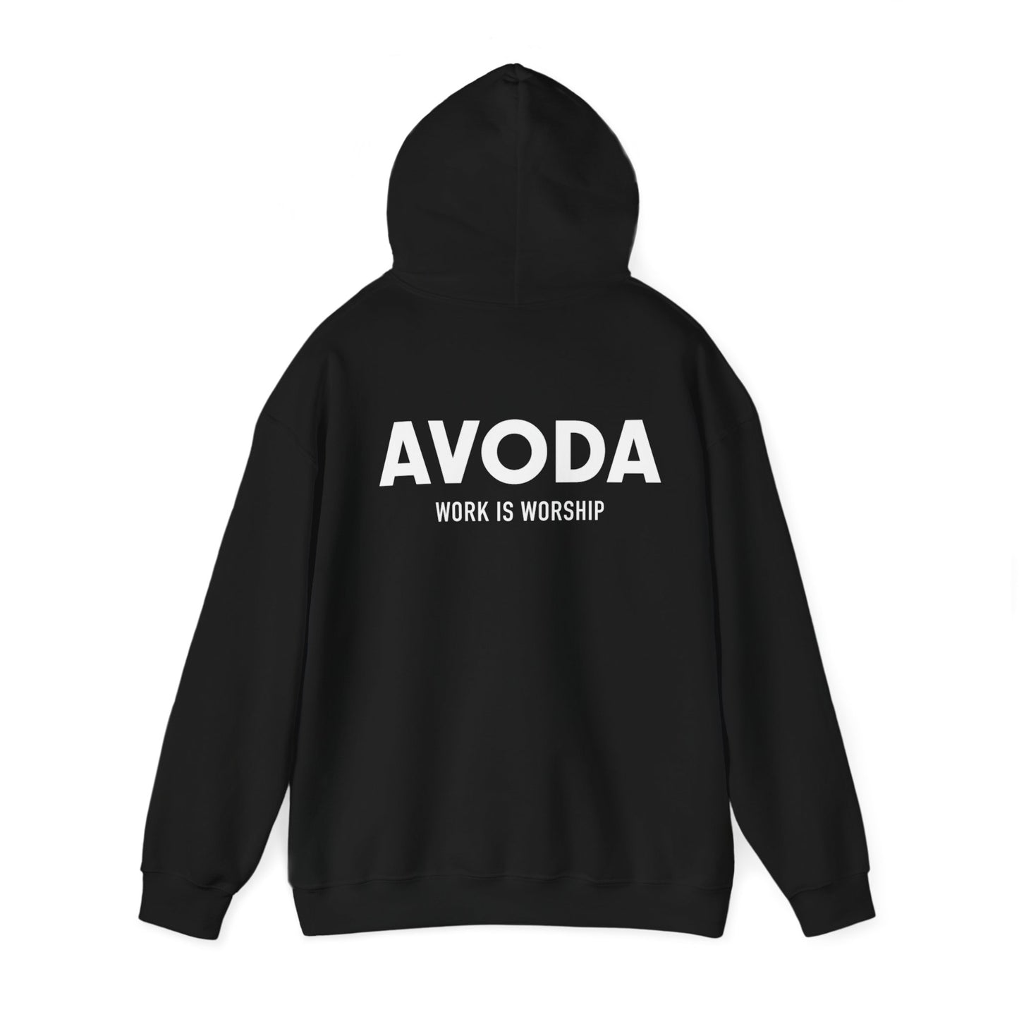 Black Avoda Hoodie - Foundations